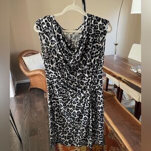 Michael Michael Kors Animal Print Dress P/A1791/
